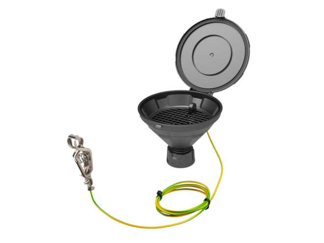 SCAT Lab Safety GL45 MARCO Safety Funnel with Hinged Lid