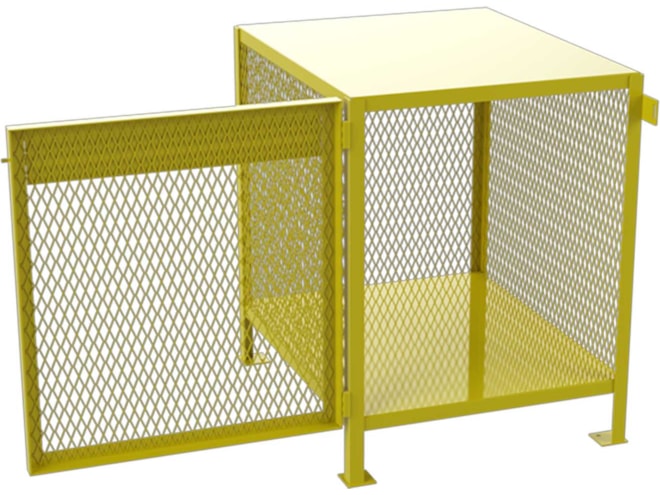 Jamco Products Model CA Vertical Cylinder Storage Cabinet