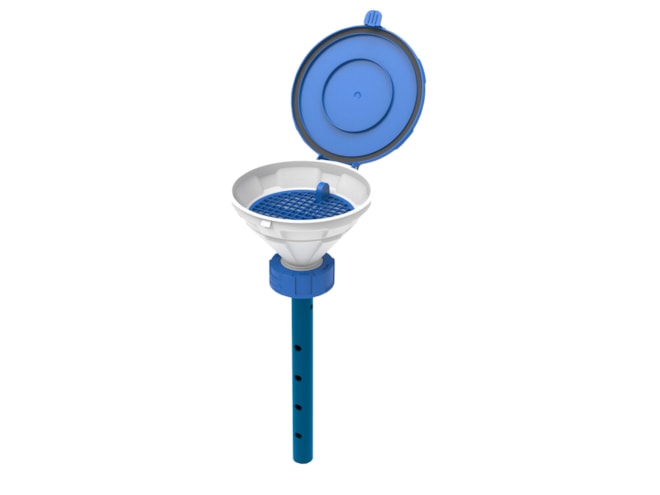 Lab Lid SCAT Lab Safety S60/61 MARCO Safety Funnel with Hinged Lid | Funnels ...