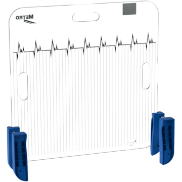 Metro FL309-OB Flexline Backboard with Rear Assembly Kit