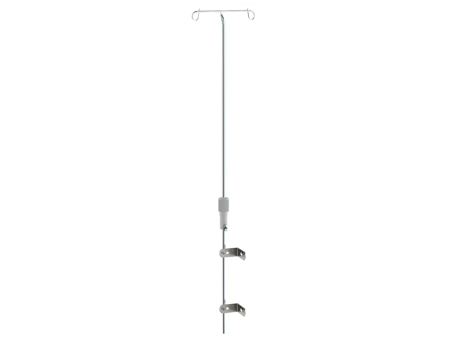 Metro Flexline / Lifeline FL315 2-Hook IV Pole with Cart Mount