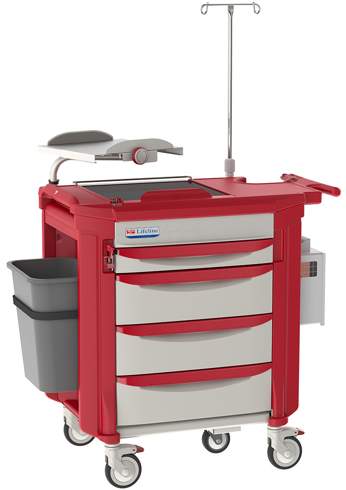 Metro LECCRP2 Lifeline Crash Cart