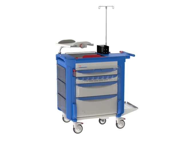 Metro LECCRP3 Lifeline Crash Cart