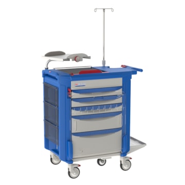 Metro LECCRP5 Lifeline Crash Cart