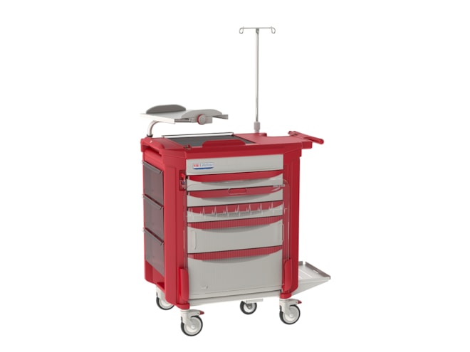 Metro LECCRP5 Lifeline Crash Cart