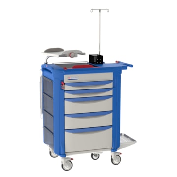 Metro LECCRP7 Lifeline Crash Cart