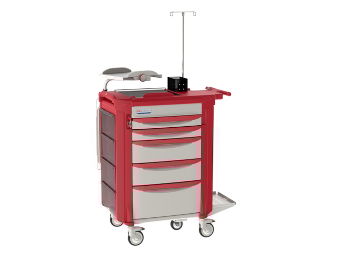 Metro LECCRP7 Lifeline Crash Cart