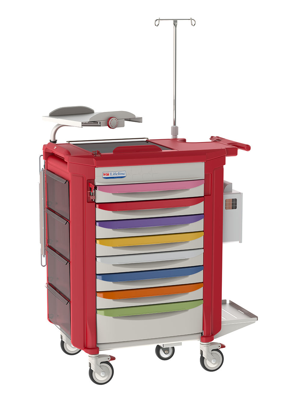 Metro LECPEDS2 Lifeline Pediatric Crash Cart