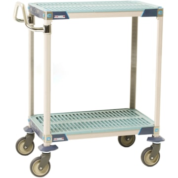 Metro MetroMax i Industrial Plastic Shelving Utility Cart