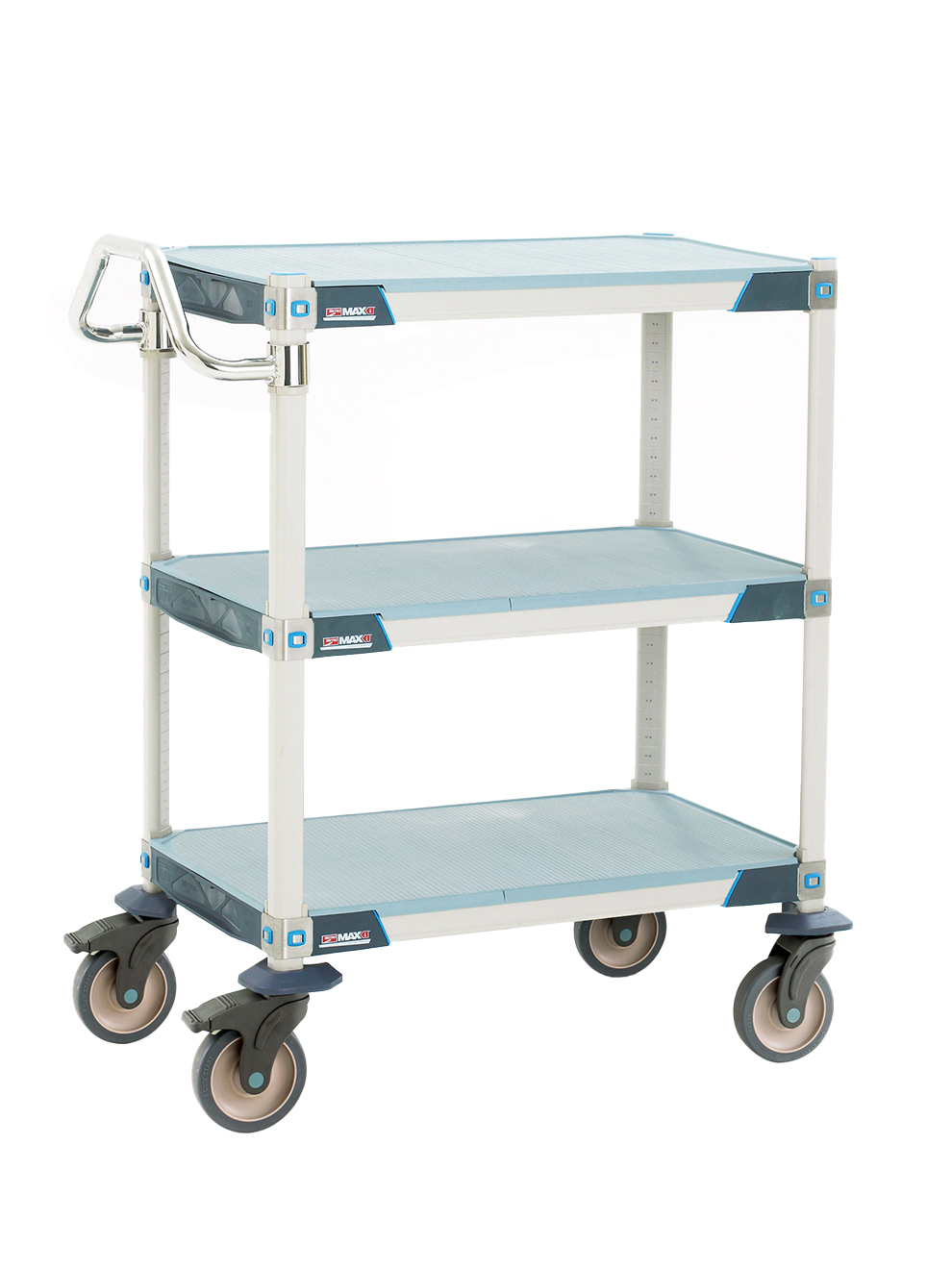 Metro MetroMax i Lab Utility Cart with Solid Polymer Shelving