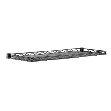 Metro Super Erecta Black Industrial Wire Cantilever Shelf