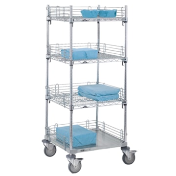 Metro Super Erecta CASE-OH24 High Profile Open Case Cart