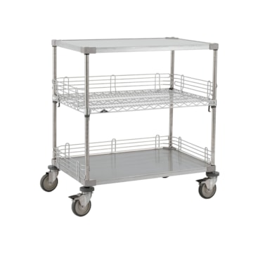 Metro Super Erecta CASE-OL36 Low Profile Open Case Cart