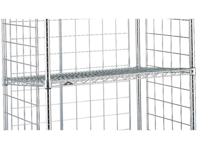 Metro Super Erecta Industrial Wire Slanted Transport Shelf