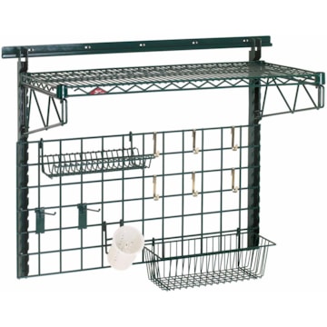 Metro SWK36-1A1-SR SmartWall Complete Wall Shelving Sink Kit