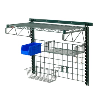 Metro SWK36-1A2-SR SmartWall Complete Wall Shelving Prep Kit