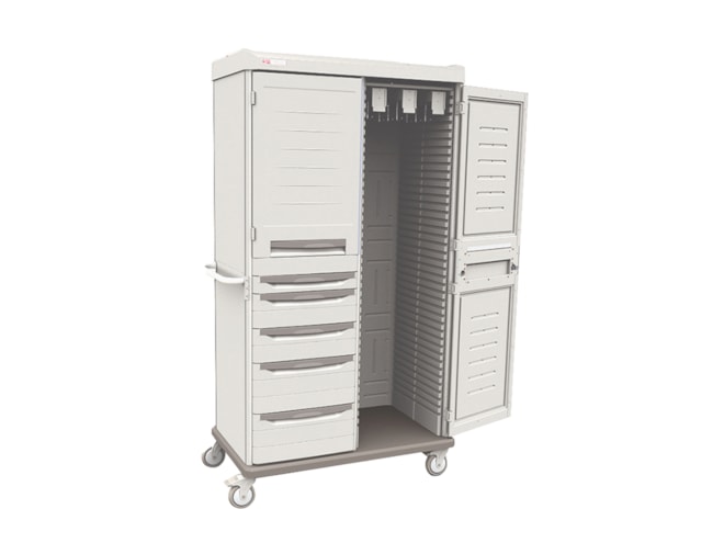 Metro SXRD76MCATH2 Starsys Mobile Catheter Storage Cabinet