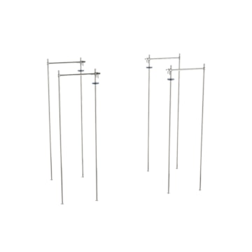 Metro Super Erecta Top-Track Stationary End Unit Kit