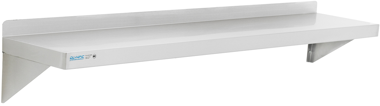 Olympic Stainless Steel Solid Wall Shelf