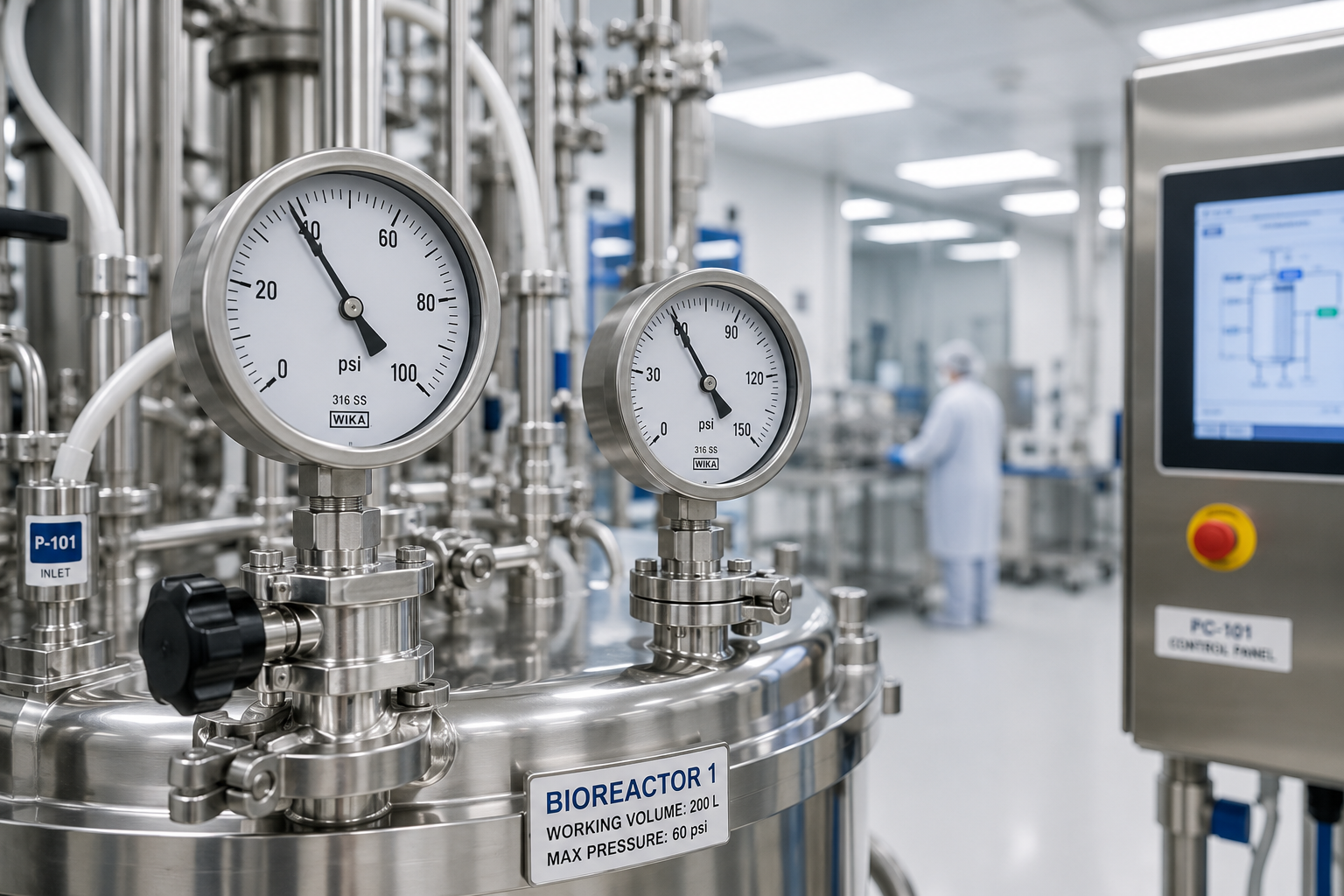 What Pressure Measurement Tools Do I Need for Bioprocessing?