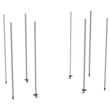 Metro qwikTRAK MetroMax Stationary End Unit Kit