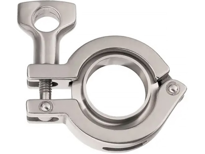 Rubber Fab Tabbed Orifice Plate Hinge Clamp