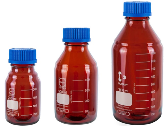 Labd Bottle SCAT Lab Safety Duran Round Laboratory Bottle | Media Bottles ...