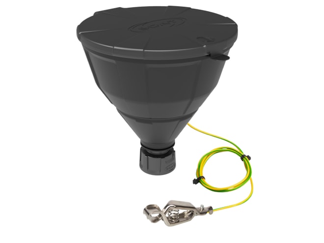 SCAT Lab Safety GL45 ARNOLD Safety Funnel with Ball Valve