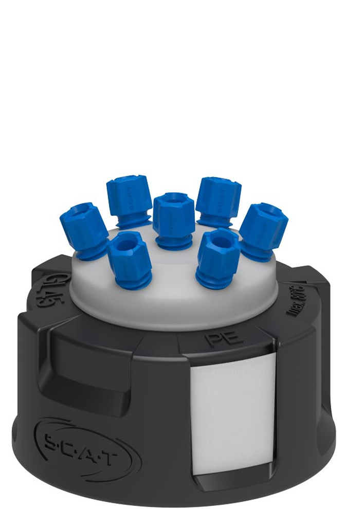 SCAT Lab Safety GL45 Safety Waste Collector Cap