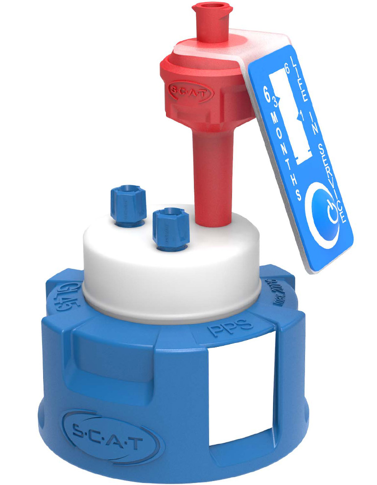 SCAT Lab Safety GL45 HPLC Safety Cap V2.0