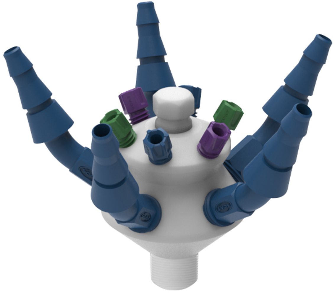 SCAT Lab Safety HPLC Manifold Stacker