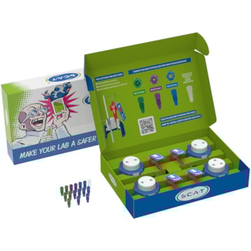 SCAT Lab Safety HPLC Solvent Supply Starter Kit 1