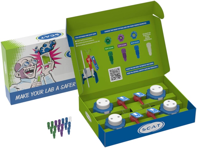 SCAT Lab Safety HPLC Solvent Supply Starter Kit 1