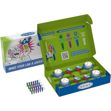 SCAT Lab Safety HPLC Solvent Supply Starter Kit 2