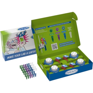 SCAT Lab Safety HPLC Solvent Supply Starter Kit 3