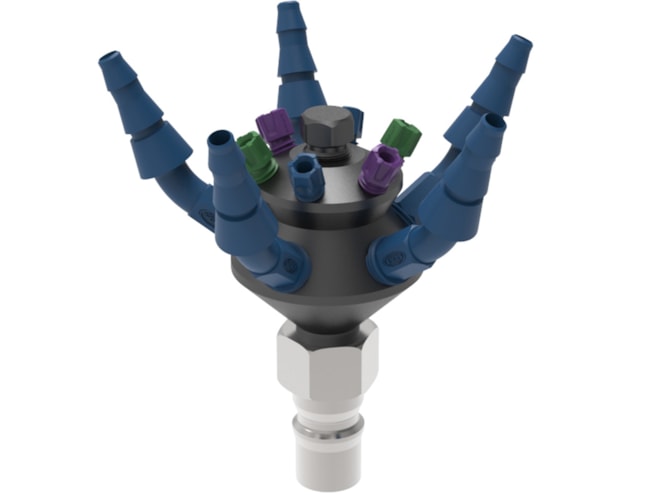 SCAT Lab Safety Justrite HPLC Manifold