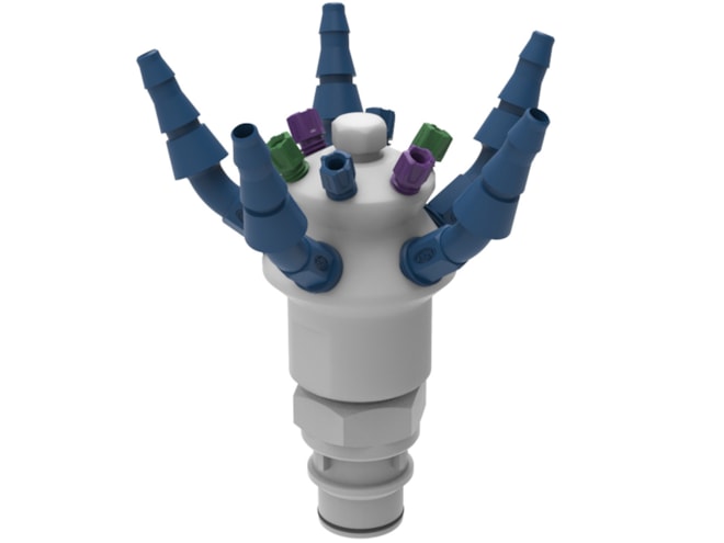 SCAT Lab Safety Justrite HPLC Manifold