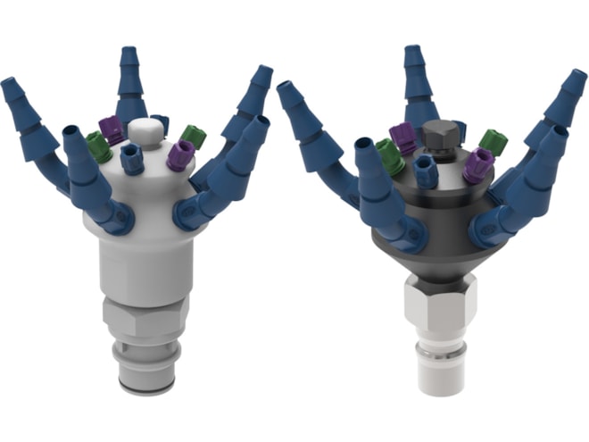 SCAT Lab Safety Justrite HPLC Manifold