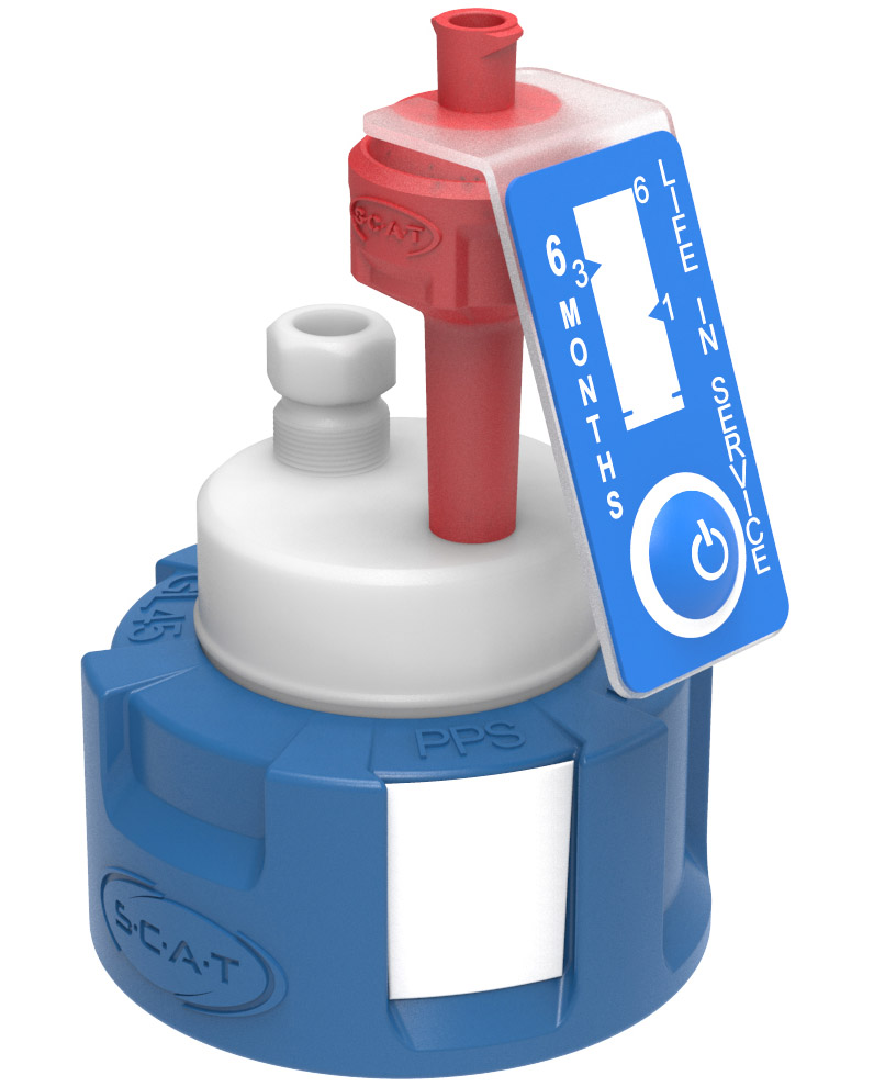 SCAT Lab Safety GL45 Preparative HPLC Safety Cap V2.0