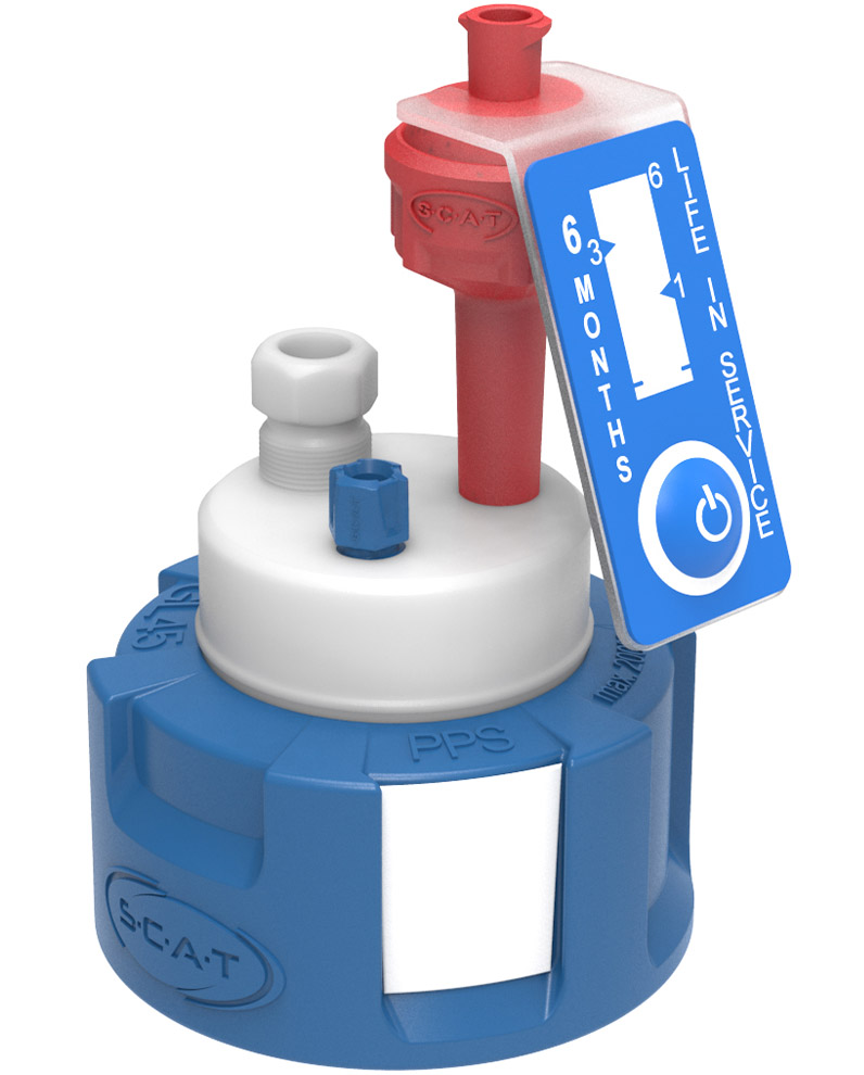 SCAT Lab Safety GL45 Preparative HPLC Safety Cap V2.0