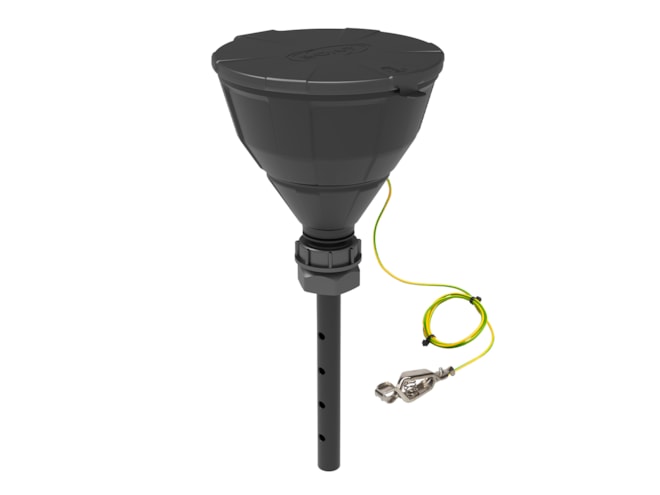 SCAT Lab Safety S50 ARNOLD Safety Funnel with Ball Valve