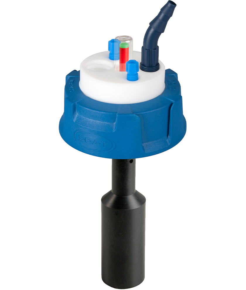 SCAT Lab Safety S60/61 Safety Waste Cap with Level Control