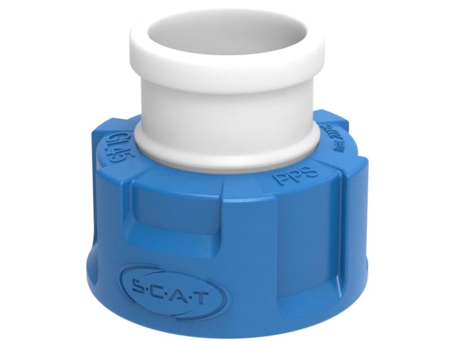SCAT Lab Safety Schliff Bottle Thread Adapter