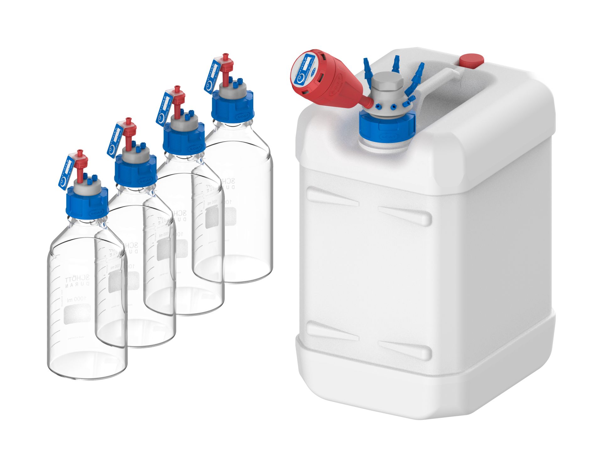 SCAT Lab Safety HPLC Supply and Waste Starter Bundle