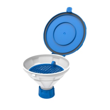 SCAT Lab Safety GL45 MARCO Safety Funnel with Hinged Lid