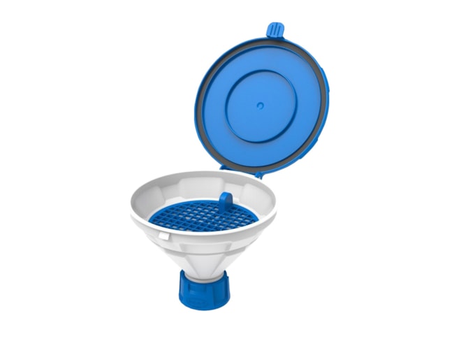 SCAT Lab Safety GL45 MARCO Safety Funnel with Hinged Lid