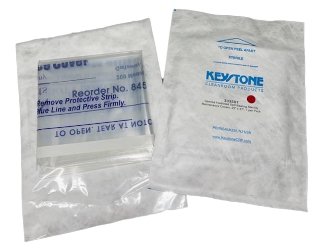 Keystone Cleanroom Products Self-Seal Sterility Maintenance Bag