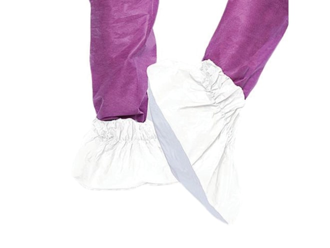 BioPharm World DuraGrip Ankle High Double Elastic LiquidGuard Boot Covers